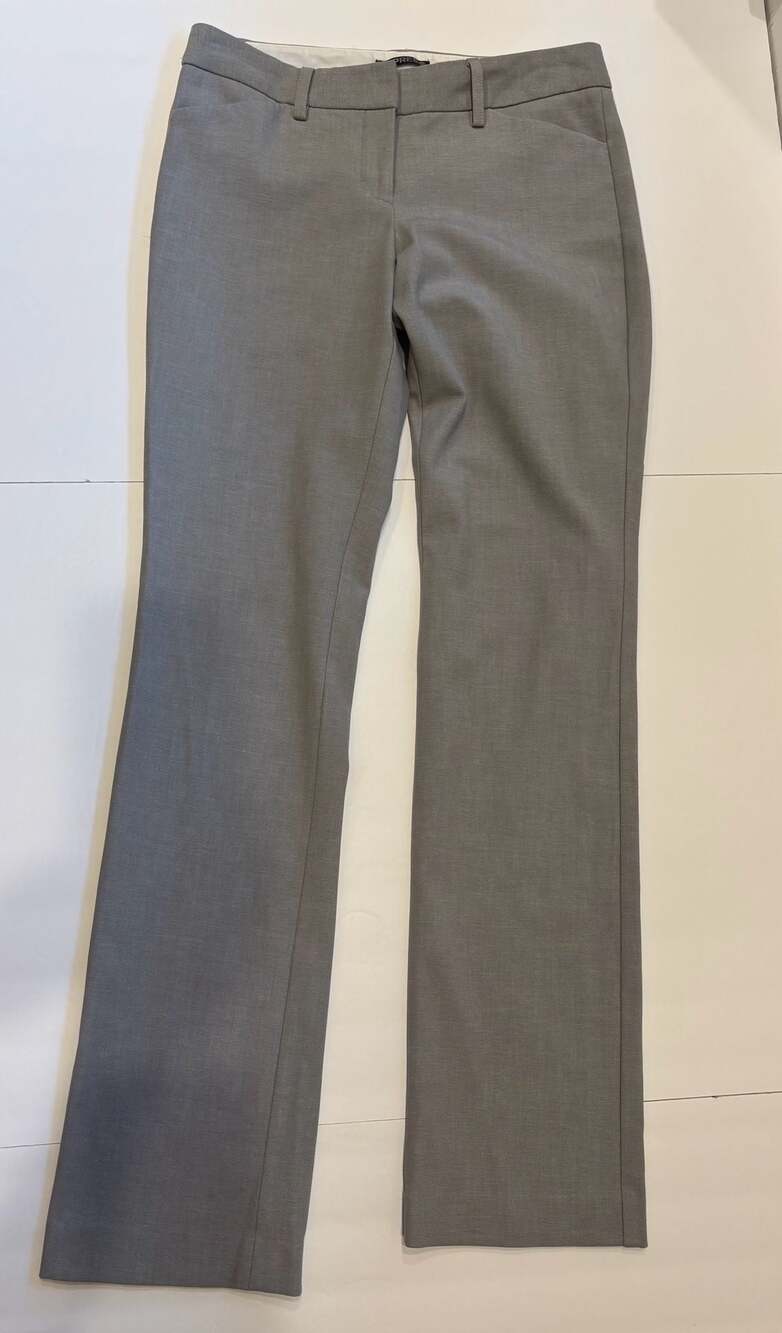 Express Editor Women's Mid-Rise Grey Dress Pants Size 0R